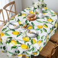 thumbnail image 5 of Modern Oval Tablecloth for Oval Table Waterproof Table Cloths for Dining Room Indoor Outdoor Home Decorative Table Cloth-60x120in, 5 of 5