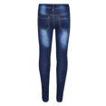 thumbnail image 2 of 3-13 Years Old Childrens Fashion Tight Hole Pocket Button Zipper Long Jeans, 2 of 4