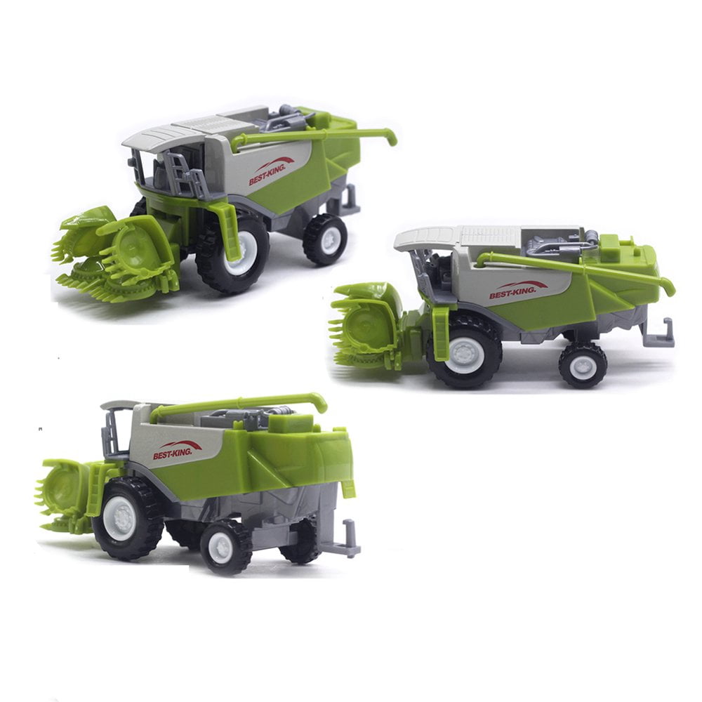 1/50 Miniature Agricultural Harvester Farm Tractor Model Boys Toy Birthday Gift