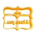 thumbnail image 1 of Yhmxh Kitchen Gadgets Baking Supplies Cake Decorating Supplies Baking Tools Mold with Good Wishes Form with Fun and Blessing Phrases Mould Cookie Mold, 1 of 1