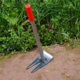 thumbnail image 5 of Multifunctional Garden Hoe, Weeding Tool, Digging Spade, Planting Shovel, Soil Loosening Tool, Vegetable Gardening Tool, Flower Bed Tool, Agricultural Steel Rake, Durable Gardening Tool, 5 of 5