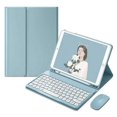 thumbnail image 4 of DEBGFS Keyboard Case for iPad 10th Generation 10.9-inch 2022  Detachable Bluetooth Keyboard,blue, 4 of 7