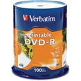 thumbnail image 4 of Verbatim DVD-R 4,7 Go 16X Blanc Imprimable à Jet d'Encre - Broche 100 Pa, 4 of 12