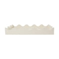 thumbnail image 1 of Anko White Wavy Edge Tray, 1 of 5