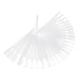 thumbnail image 3 of TISHITA 5-6pack 32pcs Fan Shape Nail Art Tips Display Polish Board Practice Stick 6 Pcs, 3 of 8