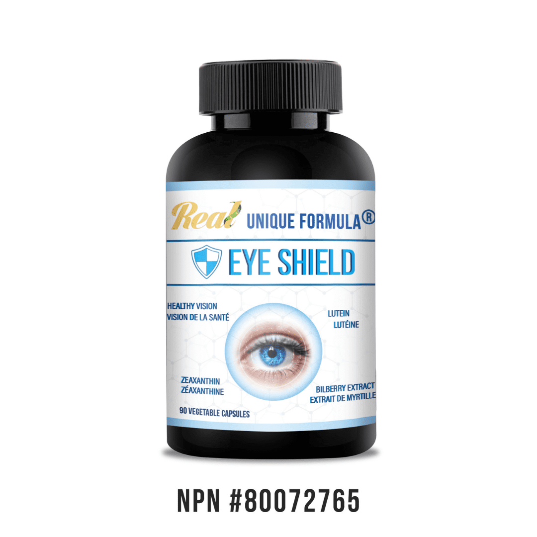 Unique Formula Complément Oculaire pour la Protection des Yeux avec Lutéine & Extrait de Myrtille | 90 Capsules