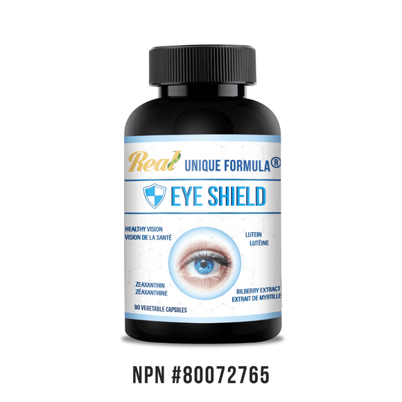 Unique Formula Eye Shield Supplement for Eye Protection with Lutein & Bilberry Extract | 90 Capsules