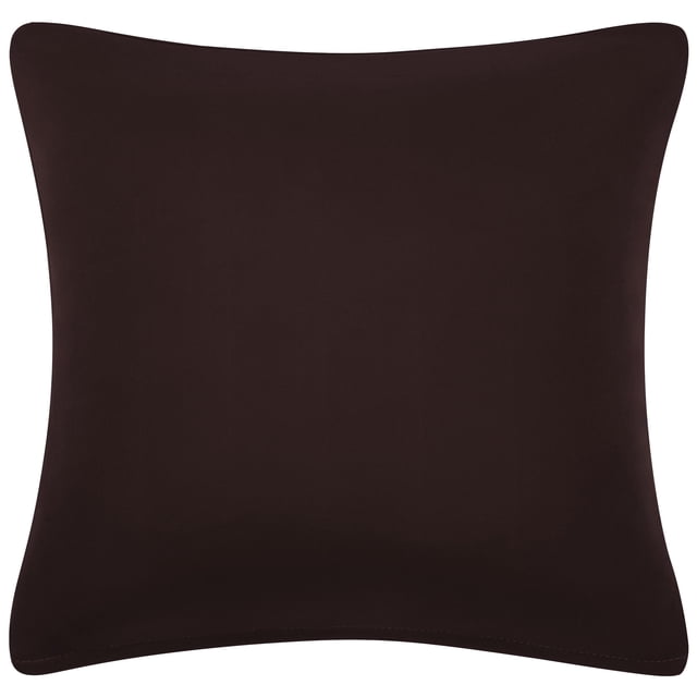 Unique Bargains 18'x18' Decorative Throw Pillow Cover Stretch Spandex Sofa Cushion Cover, Coffee Color