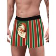 thumbnail image 3 of FAROOT Men? s Underpants Cartoon Patterns Print Middle Waist Boxer Briefs, 3 of 7