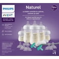 thumbnail image 4 of Philips Avent Natural Baby Bottle with Natural Response Nipple Newborn Gift Set, Clear, 4 of 6