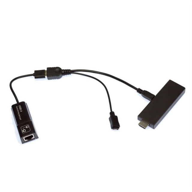 AMERTEER USB 2.0 to RJ45 Gigabit Ethernet LAN Network Adapter Card 10/100/1000 Mbps Black