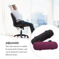 thumbnail image 2 of 1 Pair Home Chair Armrest Portable Adjustable Computer Elbow Support Pad Replacement Stool Arm Elbow Support Cushion Arms Rest Pad Pillow Cover Purple, 2 of 7