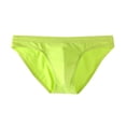 thumbnail image 1 of zbxnLI Bikini Briefs for Men Low Rise Breathable Soft Comfort Stretch Classic Underwear Solid Color, 1 of 7
