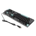 thumbnail image 1 of Upgraded Large Print Computer Keyboard, No Delay USB Wired Backlit Keyboard with Metal Panel, Full Size Large Letter Lighted Keyboard for PC Laptop Gaming Old People Teenager, 1 of 7