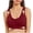Red, variant on HongQid Supportive Wireless Lift Bra for Women,Comfortable Full Coverage T-Shirt Bra,Everyday Wear,Yoga,Sleep,Plus Bras