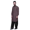 thumbnail image 2 of Atasi Kurta-Pyjama Pathani Indien pour Hommes Tenue de Fête Kurta-Pyjama pour Hommes, 2 of 5