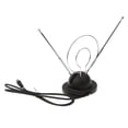 thumbnail image 1 of Universal Indoor Rabbit Ears TV Antenna with 3ft Cable HDTV /, 1 of 7