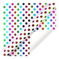 thumbnail image 1 of Foil Wrap Paper with Striped Patterns and Festive Birthday Lettering for Celebrations and, 1 of 6