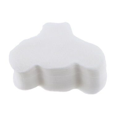 100Pcs Disposable Nose-Shaped Pads DIY Skin Facial Care Paper Triangle