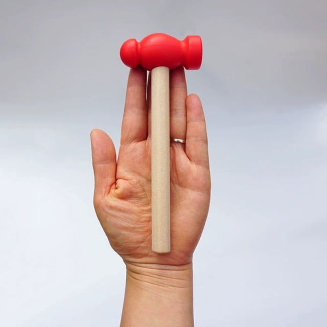 WHEANG Wooden Hammer For Kids Children's Simulation Repair Tool With Knocking And Musical Knocking Piano Accessories