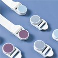 thumbnail image 3 of Adjustable Bed Sheet Holders Sheet Clips Anti-running Function for Bed Sheet Mattress Cover Corner Holder Clip Fasteners Straps Home Textiles Organize Purple, 3 of 8