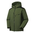 thumbnail image 1 of Timegard Rain Jacket Women Plus Size Long Sleeve Lightweight Hoodies Windbreaker Fall Active Outdoor Jackets, 1 of 2
