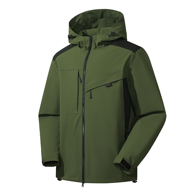 Timegard Rain Jacket Women Plus Size Long Sleeve Lightweight Hoodies Windbreaker Fall Active Outdoor Jackets