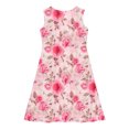 thumbnail image 4 of RXIRUCGD 2025 Vêtements d'Été pour Enfants Tout-Petits Filles Mignon Imprimé Fleuri Camisole Extensible Robe Sans Manches Robe Ligne A, 4 of 7