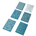 thumbnail image 4 of 6 Pcs Pochoirs en Argile Polymère pour Impression, Kit d'Impression en Argile Durable, 4 of 8