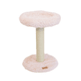 thumbnail image 1 of The Blush Perch – 1-Level Cat Tree with Pink Faux Fur, 1 of 2