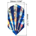 thumbnail image 2 of Unique Bargains Fléchettes Minces, Lot de 5 Accessoires pour Animaux, Bleu Foncé, 2 of 5