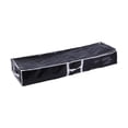 thumbnail image 3 of Lipstore Gift Wrap Organizer Bag Wrapping Paper Storage Container for Xmas Decorations Black White, 3 of 8