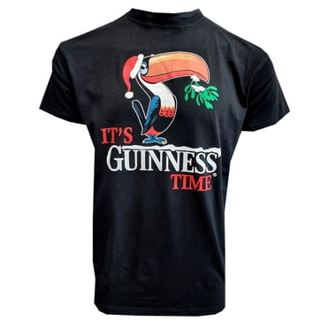 Guinness Adult Men's Christmas Toucan It's Guinness Time T-Shirt