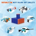 thumbnail image 2 of HSHDLDF Foam Bullets Nerf Gun Bullets Refill Bullets for Nerf N-Strike Elite Darts Refill Nerf Bullets,EVA Non-Toxic Material Firm & Safe Bullets Dart Refill, 2 of 7