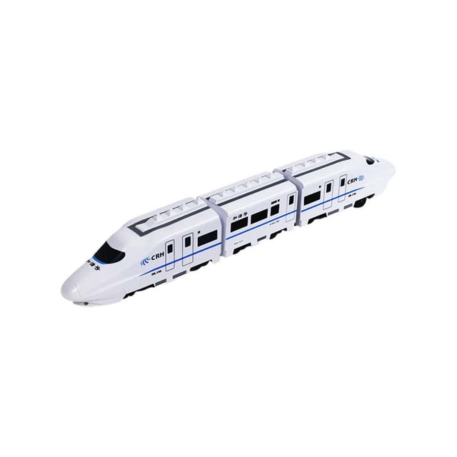 Electric Simulation High Speed Railway Harmony Train Toy Plastic and Alloy Connectable Self Running for Decoration