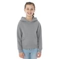thumbnail image 2 of Jerzees Youth NuBlend Pull Over Hooded Sweatshirt, L, Oxford, 2 of 2