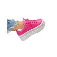 thumbnail image 1 of Woobling Chaussures Décontractées Antidérapantes pour Femmes Marche Bout Rond Plateforme Espadrilles Légères Rose Rouge 7, 1 of 4