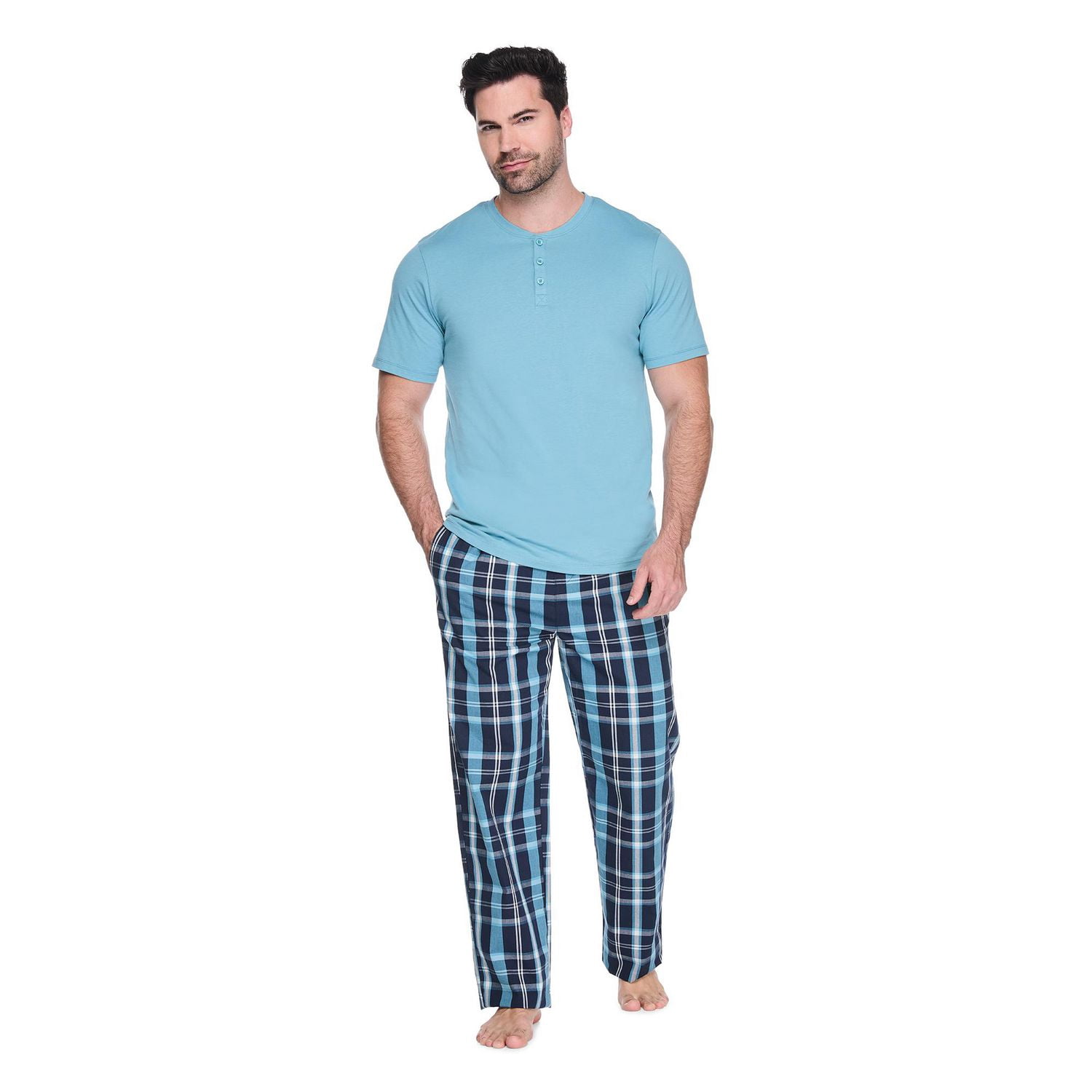 George Men's Two Piece Pajama Set
