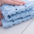 thumbnail image 3 of maskred Non Slips Shower Mats For Inside Shower - Stay Safe And Comfortable Machine Washable - Durable And Soft grey 30cm*30cm 1 Pink,1 66cm*66cm, 3 of 6