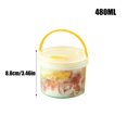 thumbnail image 2 of TIELUTT Leakproof Portable Food Storage Container with Handle Airtight Kitchen Pantry Kitchen Storage Vegetable Containers for Refrigerator Smell Proof Container Container Leftover Storage Container, 2 of 3