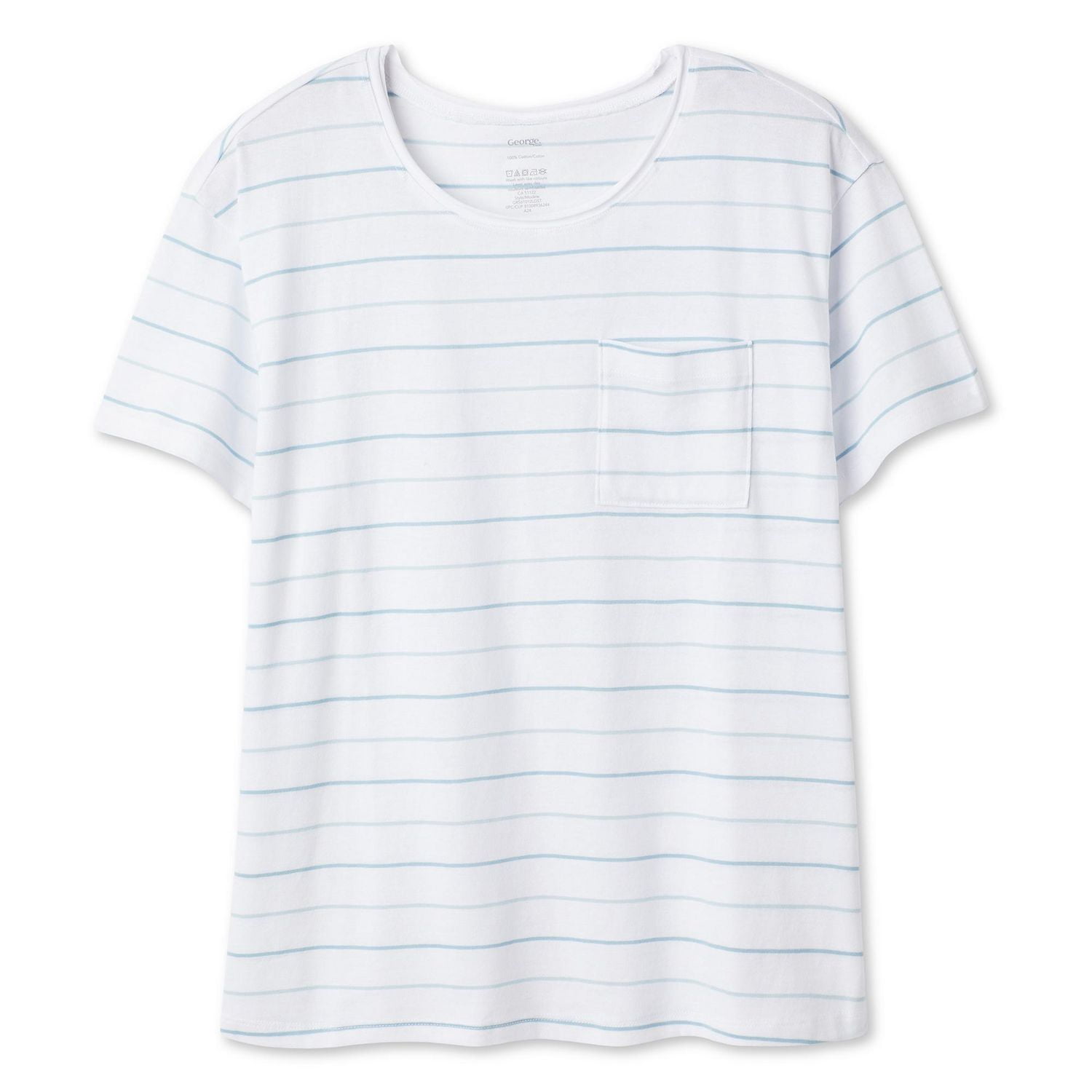 T-shirt à pochette George pour femmes