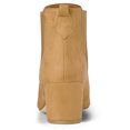 thumbnail image 3 of Unique Bargains Bottines Chelsea à Talon Épais à Bout Pointu pour Femmes, 3 of 6