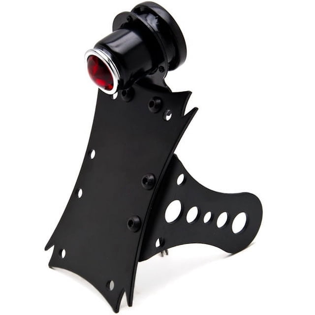 Krator Support de Plaque Vertical / Horizontal Axe Feu Arrière Compatible avec Honda Valkyrie Rune 1500 1800