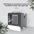 thumbnail image 1 of Mini Anion Air Conditioning Fan Desktop Cooler Office Refrigeration Mini Air Conditioner Cool Cooling Fan For Bedroom Home, 1 of 15