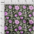 thumbnail image 2 of oneOone Polyester Spandex Dark Green Fabric Floral Sewing Craft Projects Fabric Prints By Yard 56 Inch Wide, 2 of 4