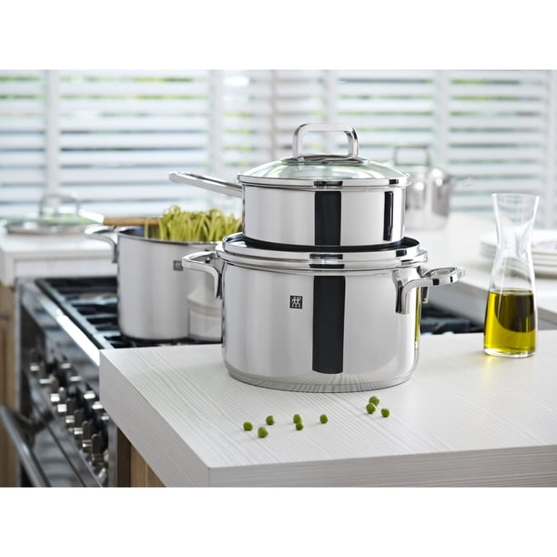 ZWILLING Quadro Pot Set 9 Piece, 18/10 Stainless Steel - Walmart.ca