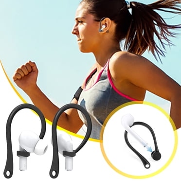 Secure Fit Ear Hooks for AirPods 1/2/3/Pro Sweatproof Anti-Loss TPU Sports Accessories for Running Cycling Workouts