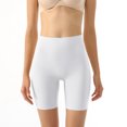 thumbnail image 1 of Under 10,Women's Shapewear Short, Hip Lifting, Body Shaping, Seamless Underwear, Compression, Workout, Everyday Wear, Firm Control, Fashionable Design Bold and Beautiful|Nylon,Spandex,White, 1 of 7