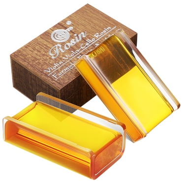 MasteelfCA 2 Pcs Rosin with Storage Boxes for Violin Viola and Cello Rosin for Bows