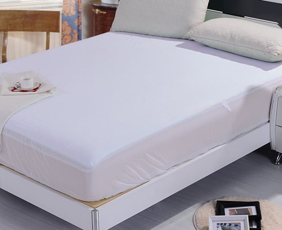 ViscoLogic Protège-Matelas Grand Imperméable Testé en Laboratoire, Lavable à la Machine, Drap-Housse en Éponge de Coton de Qualité Supérieure